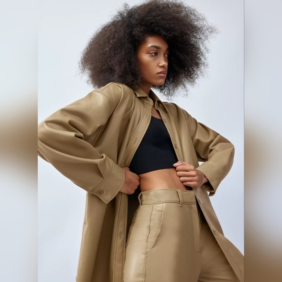 ARITZIA | XS PELLI SHIRT JACKET - Picture 3 of 8